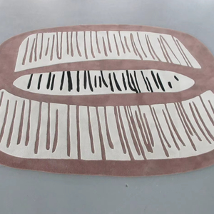 Tapis <span class=keywords><strong>manga</strong></span> anti-dérapant fait à la main, mignon tapis découpé avec photo, décoration spéciale pour la maison et la voiture - Product Image 6