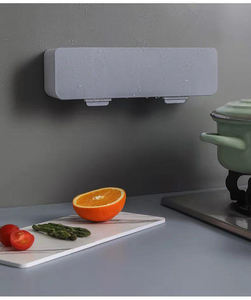 Nuovo prodotto innovativo in plastica a parete stagionatura Organizer <span class=keywords><strong>Box</strong></span> Set quattro Grid cucina contenitore spezie per sale pepe erbe - Product Image 5