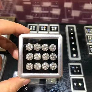 Ánh đá quý bán buôn lỏng <span class=keywords><strong>1</strong></span> Carat moissanite kim cương 6.5mm Vòng D màu trắng - Product Image 1