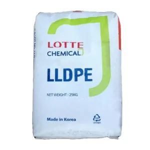 คุณภาพดี LLDPE เรซิ่นโพลีเอทิลีน HDPE/LDPE/LLDPE วัตถุดิบสําหรับเป่าฟิล์ม