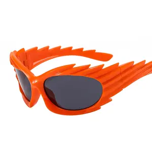 Персонализированные спортивные солнцезащитные очки для мужчин и женщин, солнцезащитные очки в стиле хип-хоп, 2023, Нью-Йоркская выставка, трансграничные очки T22086