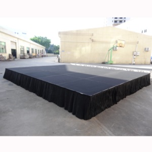 Escenario portátil ligero y modular de aluminio para fiestas - Product Image 1