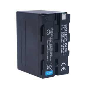 NP-F970 F960 Camcorder Li-ion Accu Grote Capaciteit 6600mAh 7.4V Oplaadbare NP-F Accu Pack voor Camera - Product Image 2