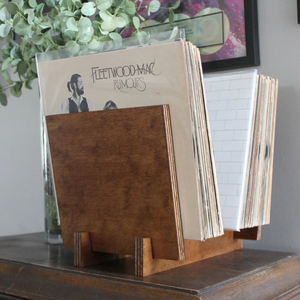 202504 Wood Vinyl Record Stand 80 <strong>LP</strong> <strong>Storage</strong> Display Rack Album Crate Holder Organizer for Vinyl Display <strong>Storage</strong> - Product Image 5