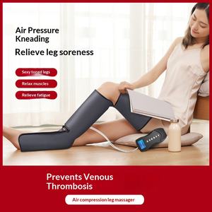 Nuevas botas de compresión de presión de aire de circulación sanguínea masajeador de piernas con calor - Product Image 3