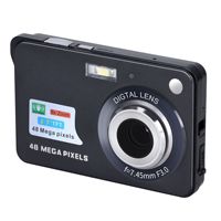 NUEVO Cámara Digital para Estudiantes con Conexión a Internet, 4K Full HD, 48MP, Pantalla de 2.7 Pulgadas, Carcasa de Aleación, Sensor CMOS, Zoom 16x, Selfie, Video, MicroSD