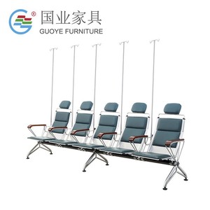 Sillas de Infusión para Hospitales DD03A, Sillas Multiplaza para Clínicas Médicas, Sillas Reforzadas para Sala de Espera de Pacientes Ambulatorios - Product Image 5