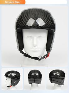 Mũ bảo hiểm trượt tuyết bằng sợi <span class=keywords><strong>carbon</strong></span>, đạt chứng nhận an toàn cho các môn thể thao ngoài trời dành cho người lớn, màu đen, mũ bảo hiểm trượt tuyết tùy chỉnh - Product Image 6