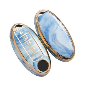 ปลอกรีโมตอัจฉริยะ TPU สำหรับ Nissan kicks Rogue Qashqai รุ่นหนึ่งกุญแจอัจฉริยะเคสป้องกันการออกแบบกุญแจรถอุปกรณ์เสริมกุญแจ - Product Image 4