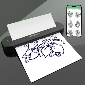 Impresora de Tatuajes Portátil Bluetooth Directo de Fábrica, Copiadora de Plantillas de Alta Calidad para Uso Profesional en Arte Corporal - Product Image 3