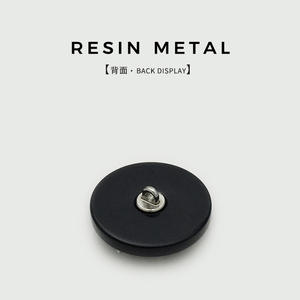 Bouton en métal à tige de perle en pierre de cristal bouton creux cousu à la main pour chemises manteaux - Product Image 4