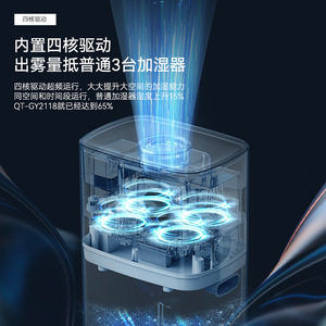 Air <b>Humidifier</b> 17L Large Capacity With Disinfection Function For Home Commercial Use - Product Image 5