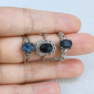 <span class=keywords><strong>Anillo</strong></span> de plata <span class=keywords><strong>con</strong></span> piedras preciosas de ojo de tigre Natural de forma ovalada para mujer, joyería de <span class=keywords><strong>piedra</strong></span> personalizada de alta calidad, a un <span class=keywords><strong>precio</strong></span> barato - Product Image 6