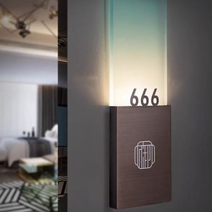 Howard Johnson Hotel Smart Electronic Illuminated Door <b>Sign</b> Rectangle <b>LED</b> Static Text Plug Powered - Product Image 5