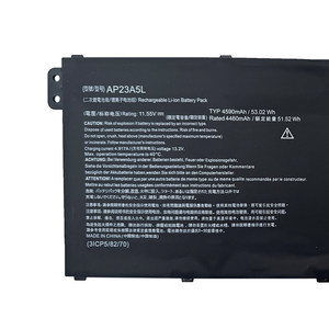 แบตเตอรี่แล็ปท็อป AP23A5L 53.02Wh 11.55V 4590mAh สำหรับเปลี่ยน ACER AspireGo 15 AG15-51P AP23A7L แบตเตอรี่โน้ตบุ๊ก ขายส่ง - Product Image 2