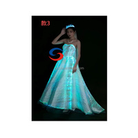 Robes de mariée lumineuses led de qualité supérieure pour femmes 2022