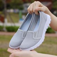 Chaussures plates en tissu à enfiler, légères et à semelle souple, en maille, collection automne DN 2026