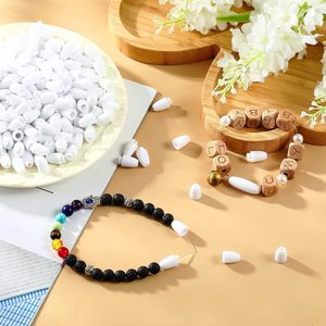 Oval <b>Bead</b> Caps for Bracelet Making in Multiple Colors <b>Plastic</b> Jewelry Findings Bag Pack - Product Image 4