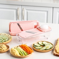 Accessoires de cuisine en métal sûrs Mandoline en acier inoxydable Trancheuse à viande Trancheuse à tomates Déchiqueteuse de légumes