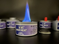 VHTAC WEIHE DEG bahan bakar Chafing penghangat makanan restoran 3H sumbu pembakar piring bahan bakar
