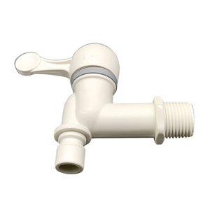 Professional Faucet Factory Single Handle Outdoor White <b>Wall</b> Mounted Ceramic Cartridge Plastic Faucet - Product Image 5