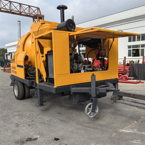 Máy trộn bê tông điện với máy bơm xách tay mini Mixer cho hiệu quả xi măng trộn và xây dựng dự án - Product Image 5