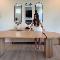 Table transformable 3m qui aime accueillir les fêtes mais ne prend pas toujours de la place, la table convertible équilibre les deux aspects