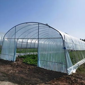 Landbouw Tunnel Broeikastemperatuur Gecontroleerde Commerciële Schaduw Scherm Verticale Landbouw Kas