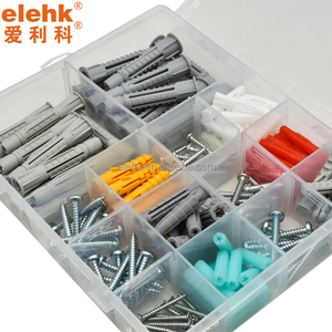 ELEHK 6X36MM Gris – Cheville universelle en nylon multi-usage, bouchons en nylon universels pour nœuds, multifonction - Product Image 3