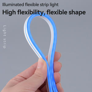 Tira de Luces <span class=keywords><strong>LED</strong></span> de Neón Flexible para Decoración de Exteriores, DC12V, IP65, Color de Ensueño, 5M, <span class=keywords><strong>Tubo</strong></span> de Silicona, SMD2835, 120 <span class=keywords><strong>LED</strong></span>/M - Product Image 4