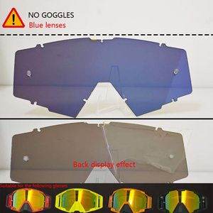 Lentes de Repuesto <span class=keywords><strong>para</strong></span> <span class=keywords><strong>Gafas</strong></span> de Ciclismo y Motocross <span class=keywords><strong>Enduro</strong></span>, Protección UV400, Ligeras, Deportivas, Seguras y Fáciles de Transportar - Product Image 4