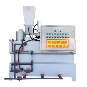 Système de dosage chimique de traitement de l'eau, machine de dosage automatique de polymère et unité de remplissage