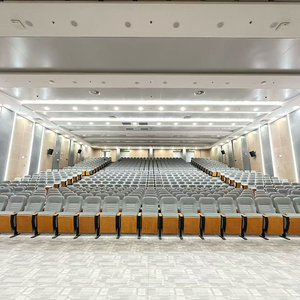 Promotion du fabricant : Chaises d'auditorium universitaires avec tableau d'écriture – Design moderne en <span class=keywords><strong>bois</strong></span> pour l'école, le bureau à domicile et le cinéma - Product Image 2