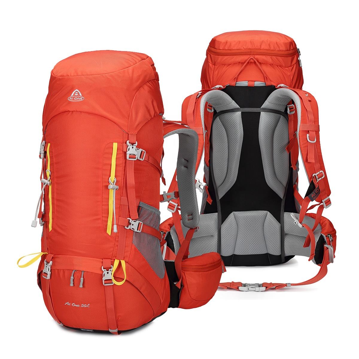 Zaino Da Trekking Bseash 50L Leggero E Impermeabile - Per Escursionismo E Viaggi - Foto 9