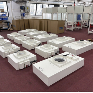 Unité de filtration d'air industrielle portative pour plafond, contrôleur de groupe FFU - Product Image 2