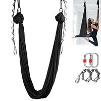 Hamac de yoga multifonctionnel, utilisable comme chaise suspendue ou outil de fitness pour le plaisir et l'exercice EIGFOH YGHK-17