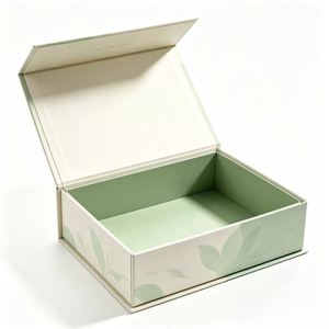 Carton cadeau magnétique pliable FX à faible MOQ, conteneur en papier rigide imprimé UV sélectif pour la commercialisation d'artisanat fait main - Product Image 2
