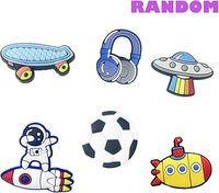 Charmes de figurines en PVC de haute qualité pour décor de bricolage, compatibles avec les sangles de sac Crocs et EVA