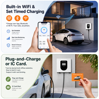 Chargeur rapide DC haute puissance pour VE 20KW 30KW 40KW Module Nouvelle borne murale CCS2 OCPP pour recharge de VE