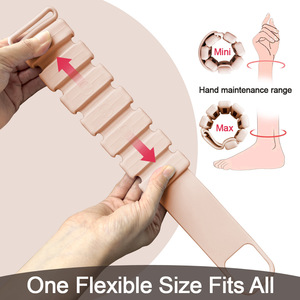 Pulsera de silicona transfronteriza con peso ajustable para yoga, fitness, entrenamiento, leggings con velcro, saco de arena para correr, 2 unidades - Product Image 3