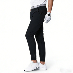 <span class=keywords><strong>Pantaloni</strong></span> da Golf Personalizzati con Logo, in <span class=keywords><strong>Lino</strong></span>, Vestibilità Aderente, Minimalisti, Traspiranti, ad Asciugatura Rapida, Streetwear, Anti-Sudore per Uomo - Product Image 2
