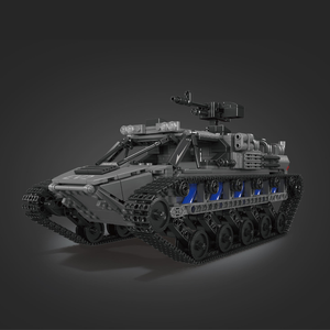Moule Roi 20030 1046PCS <span class=keywords><strong>Militaire</strong></span> Série EV2 Tout Terrain Piste Voiture Bloc de Construction Modèle Technique Éducatif Jouet Festival Cadeau - Product Image 2