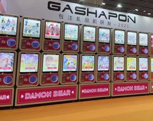 Máquina Expendedora Coleccionable, Máquina Gacha con Tarjeta <span class=keywords><strong>de</strong></span> Crédito |   Pago sin efectivo para el moderno quiosco <span class=keywords><strong>de</strong></span> centro comercial, máquina expendedora <span class=keywords><strong>de</strong></span> gashapon con giro <span class=keywords><strong>de</strong></span> huevos - Product Image 2