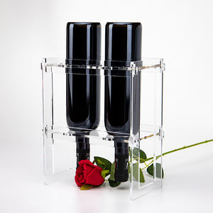 Organizador de Botellas de Agua en Niveles, Exhibidor para 6 Botellas, Soporte Acrílico para Botellas de Vino - Product Image 6