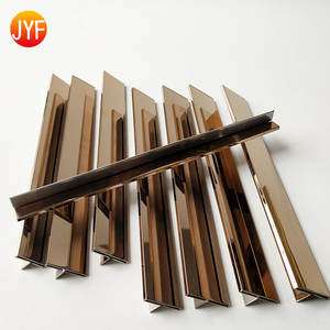 ZZ1104 profilo a U <span class=keywords><strong>in</strong></span> <span class=keywords><strong>acciaio</strong></span> inossidabile di forma speciale spazzolato nero per progetto Hotel - Product Image 3