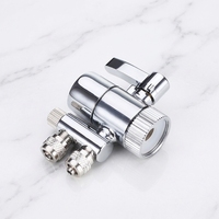 Robinet de cuisine et de salle de bain moderne en acier inoxydable 304 de haute qualité, accessoires avec inverseur double tuyau et filtre à eau, rotation à 360 degrés