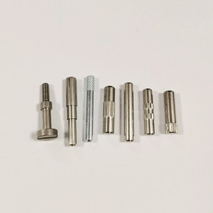 Chất lượng hàng đầu tùy chỉnh độ chính xác thép không gỉ độ cứng bước Threaded Knurled chốt Pin - Product Image 6