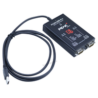 Adaptador de 2 Canales PEAK IPEH-004061 PCAN FB Pro USB2.0 a CAN-FD, Esquema KAS-Vector-Bridge, Adaptador USB a CAN