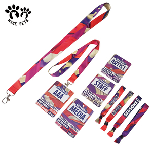 Biểu tượng tùy chỉnh không có moq khuyến mại huy hiệu Reel trọng tài dây đeo cổ cá nhân trống ID chủ thẻ Keychain công cụ Polyester dây buộc - Product Image 5