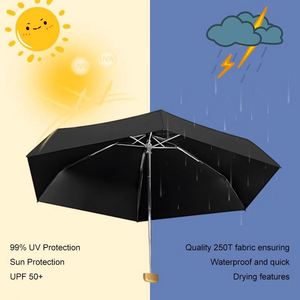 Parapluie super mini pliable de qualité supérieure, format poche, avec protection anti-UV, vente en gros - Product Image 5